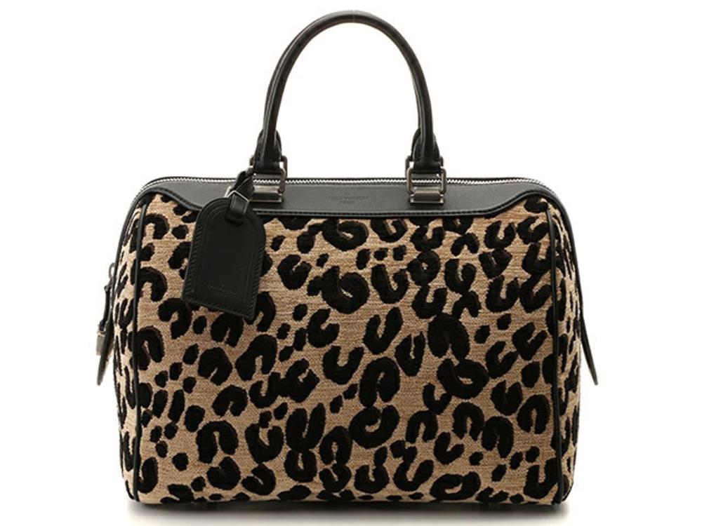LOUIS VUITTON Speedy Leopard KR